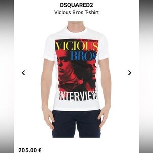 DSQUARED2 VICIOUS BROS TEE